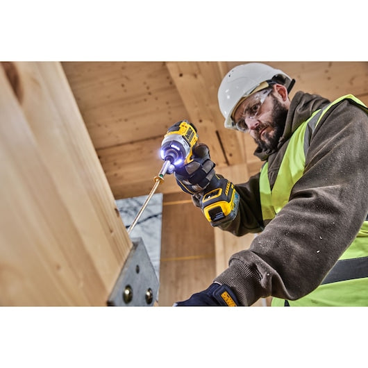 DeWalt DCF860E2T-GB 18V XR Brushless Premium Impact Driver - 2 X 1.7Ah POWERSTACK Battery