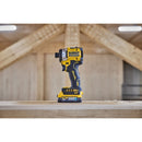 DeWalt DCF860E2T-GB 18V XR Brushless Premium Impact Driver - 2 X 1.7Ah POWERSTACK Battery