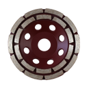 DART DCGDR12522  Red Ten Cup Grinder Double Row 125D x 22.23B