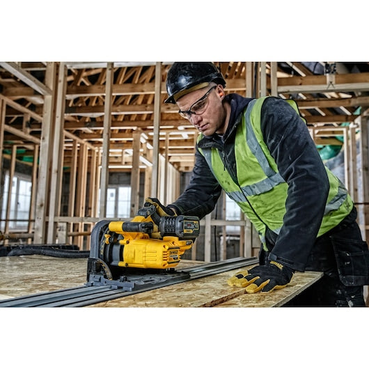 DeWalt DCS520T2-GB 54V XR FLEXVOLT 165 mm Plunge Saw - 2 x 6Ah