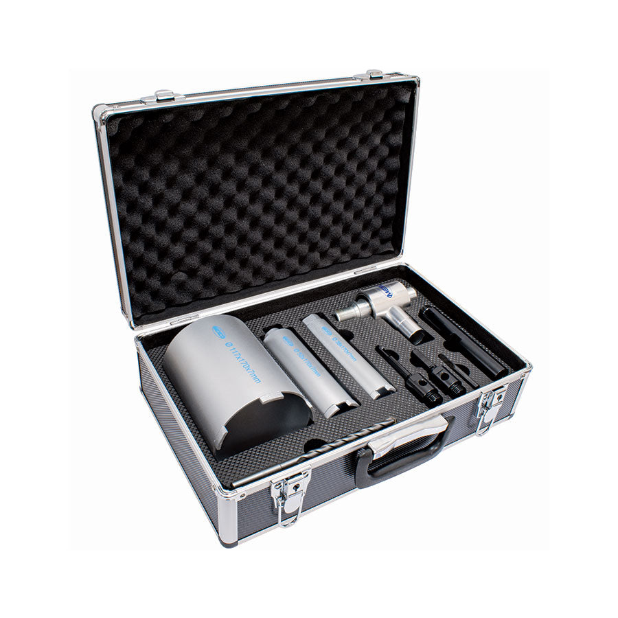 Mexco A10DCDKITEXT3 9 PIECE DUST MANAGEMENT CORE DRILL KIT