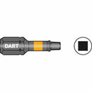 DART DDISQ2-10  Square No.2 25mm Impact Driver Bit - Pack 10