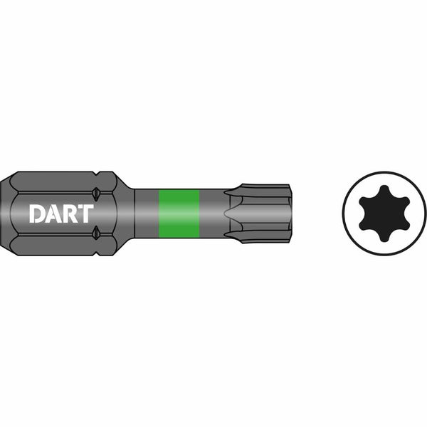 DART DDIT15-10  T15 25mm Impact Driver Bit - Pack 10