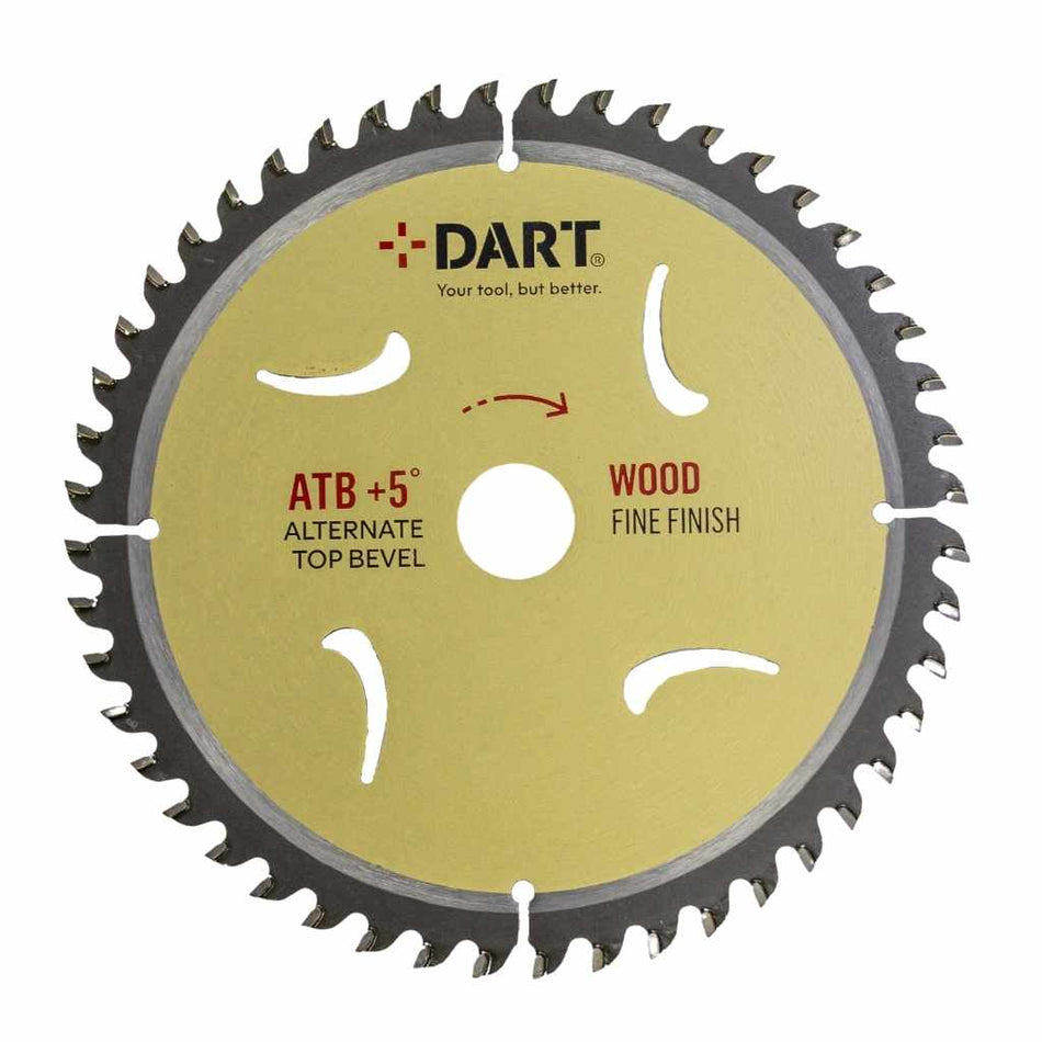 DART DES1652048  Gold ATB+8 Wood Saw Blade 165Dmm x 20B x 48Z