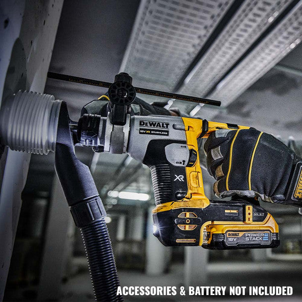 DeWalt DCH172N-XJ 18V XR Brushless Compact 16mm SDS Plus Hammer Drill - Bare Unit