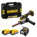 DeWalt DCM200E2T-GB 18V XR Brushless Bandfile - 2 X POWERSTACK Compact
