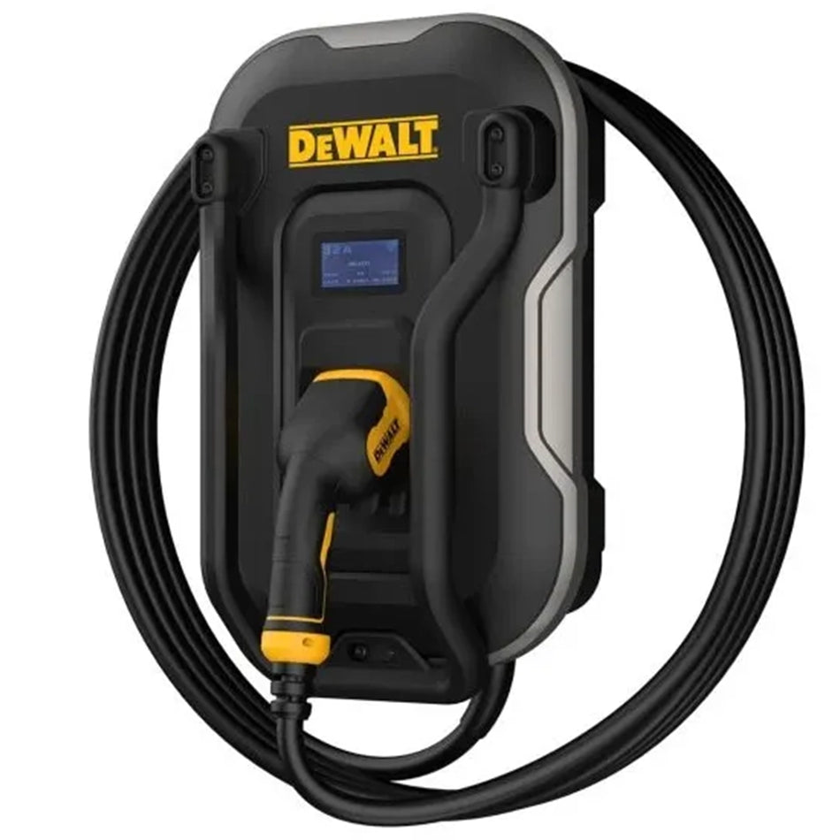 Dewalt DEV32W7C Heavy-Duty EV Charger Single Phase with Cable 32A