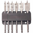 DART DFB6SET  6 Piece Flat Bit Set