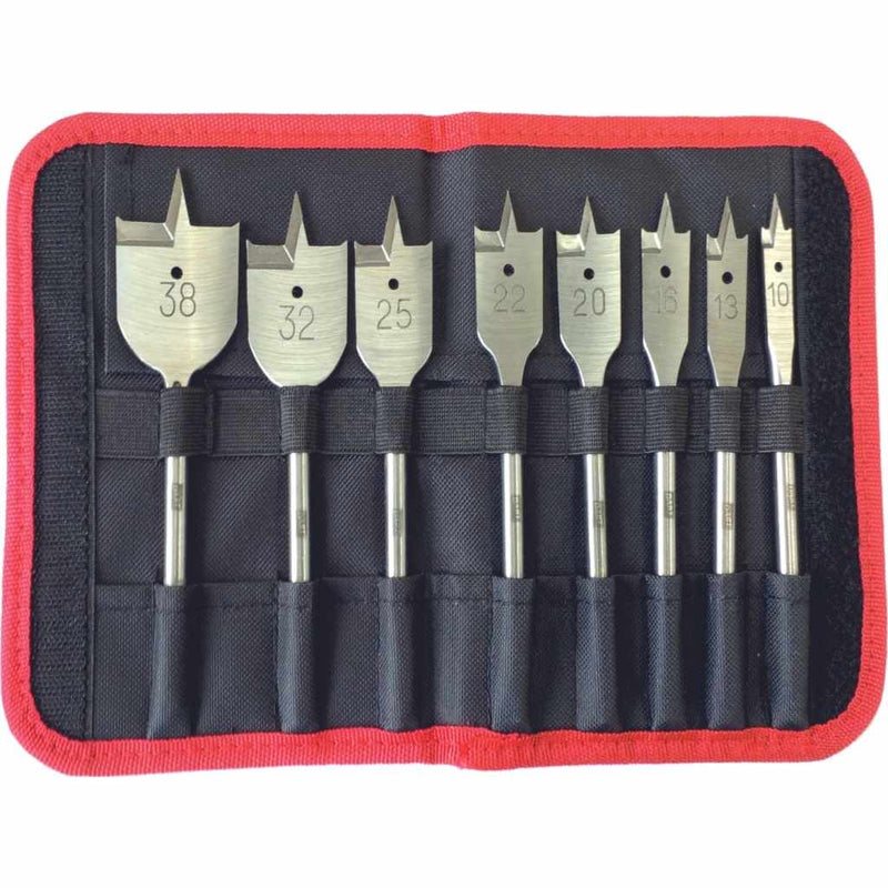 DART DFB8SET  8 Piece Flat Bit Set