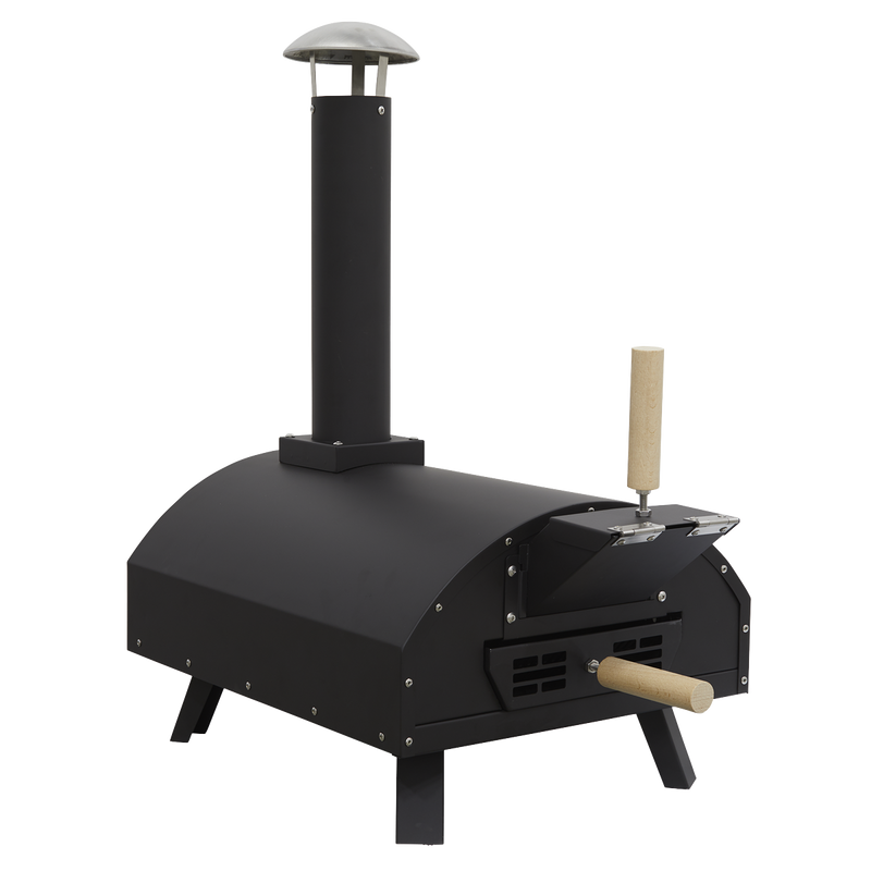 Dellonda DG10  Wood-Fired Pizza Oven 14" - Black