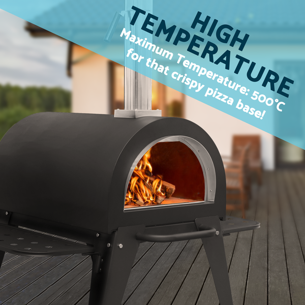 Dellonda DG103  Outdoor Wood-Fired Pizza Oven & Smoker