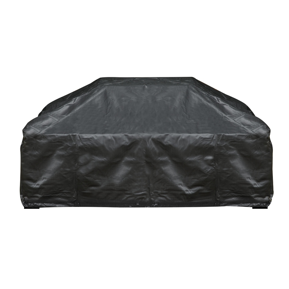 Dellonda DG119  Fire Pit, Fireplace, Outdoor Patio Heater PVC Cover, Water-Resistant, Heavy-Duty