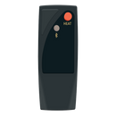 Dellonda DG125  Infrared Outdoor 2000W Patio Heater with Speakers for Music, Black