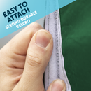 Dellonda DG144  Premium Side Walls/Doors/Windows for Gazebo/Marquee, Fits 2 x 2m Models - Dark Green