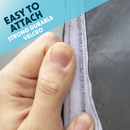 Dellonda DG149  Premium Gazebo/Marquee Side Walls/Doors/Windows, Fits 3 x 3m Models - Grey