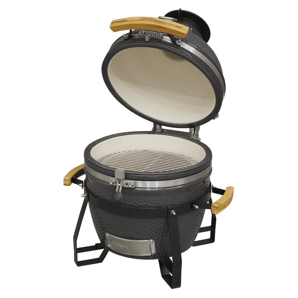 Dellonda DG158  Deluxe 16"(40cm) Ceramic Kamado Style BBQ