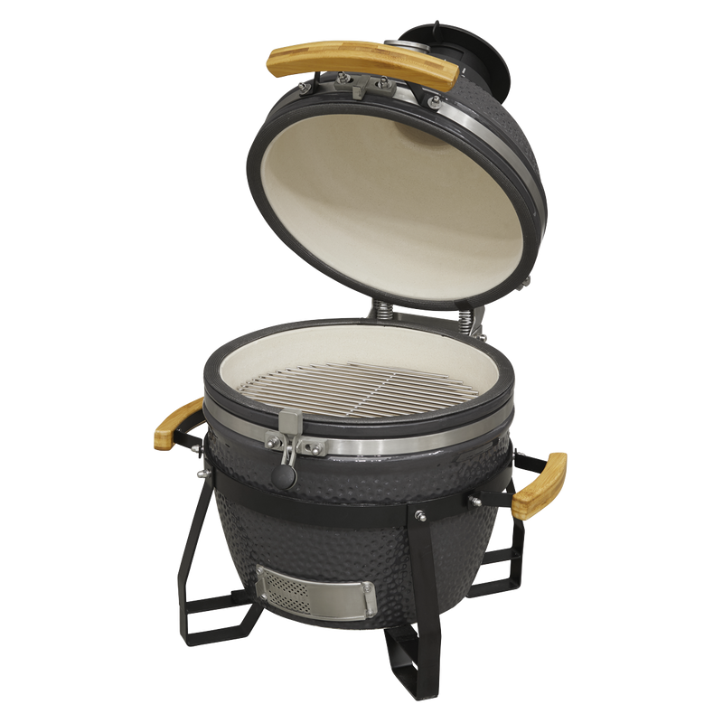 Dellonda DG158  Deluxe 16"(40cm) Ceramic Kamado Style BBQ