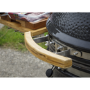 Dellonda DG159  Deluxe 22"(56cm) Ceramic Kamado Style BBQ with Wheeled Stand