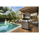 Dellonda DG16  3 Burner Deluxe Gas BBQ Grill with Piezo Ignition & Thermometer - Stainless Steel