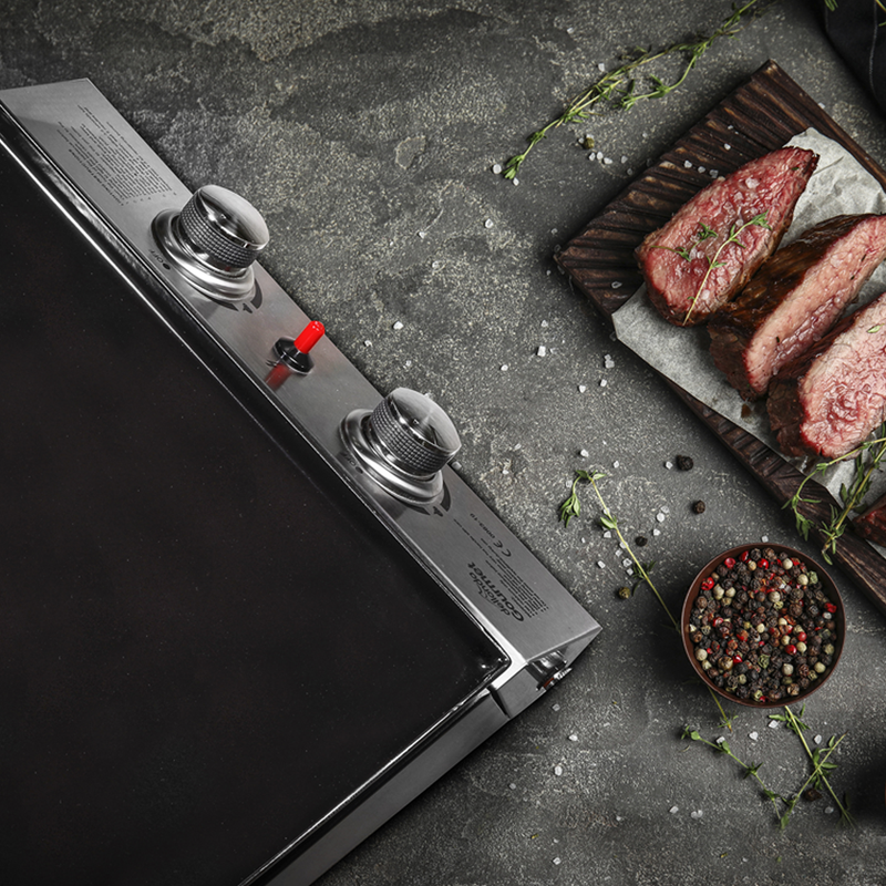 Dellonda DG21  2 Burner Portable Gas Plancha