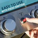 Dellonda DG22  3 Burner Portable Gas Plancha