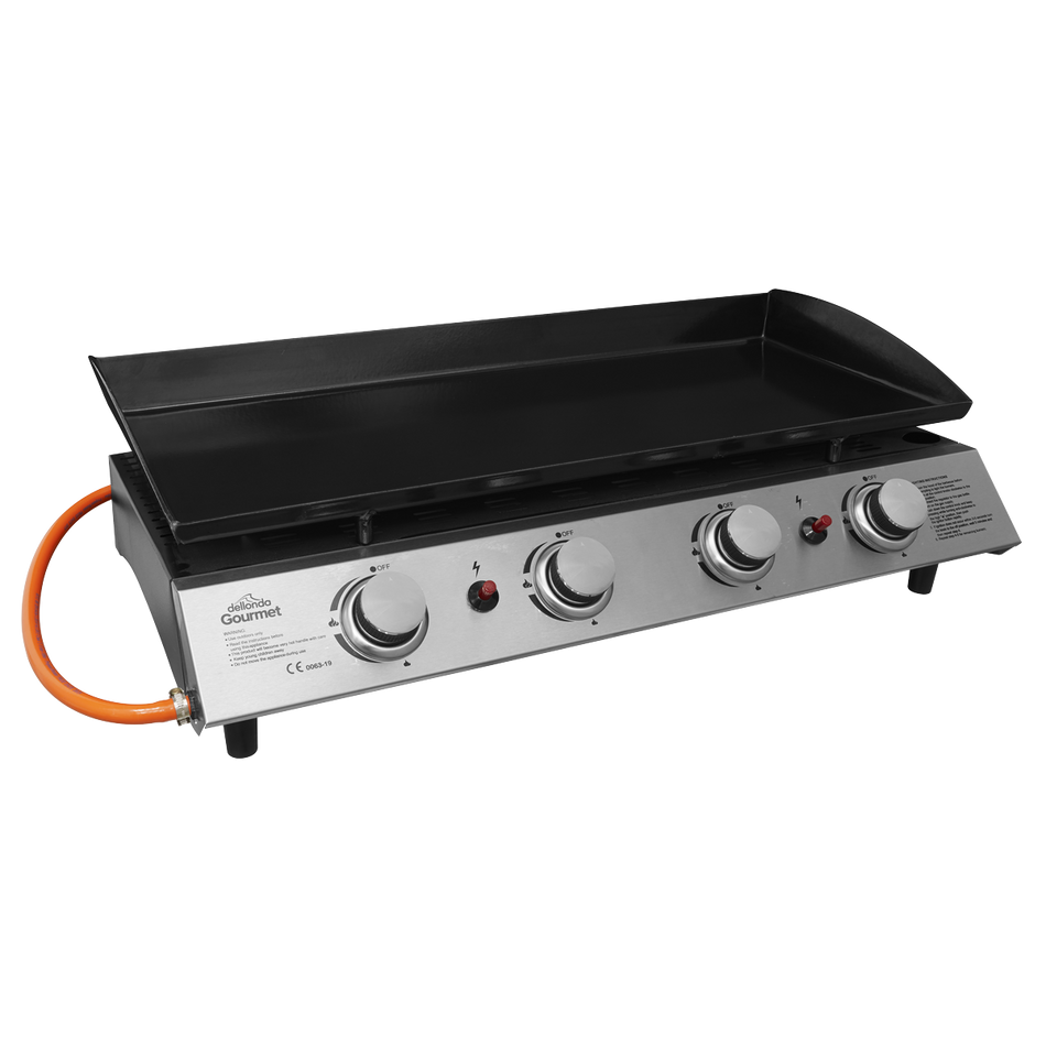 Dellonda DG23  4 Burner Portable Gas Plancha