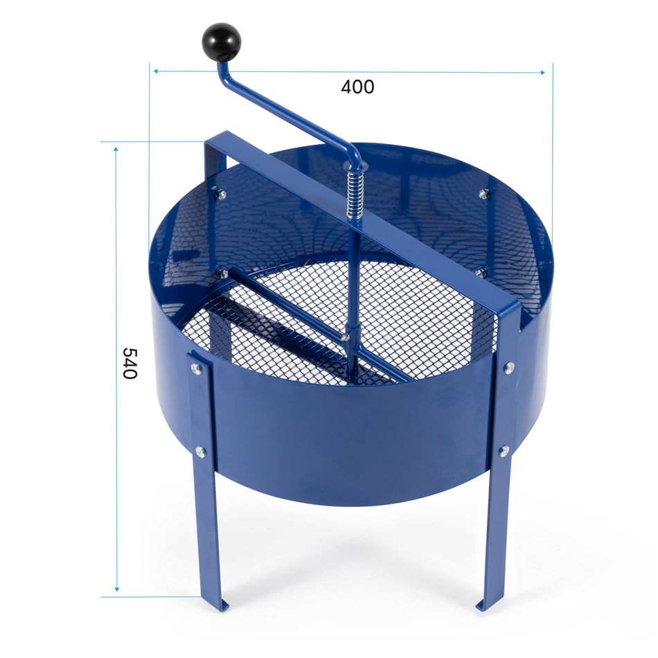Dellonda DG261  Large Rotary Garden Sieve for Soil and Stones 16"