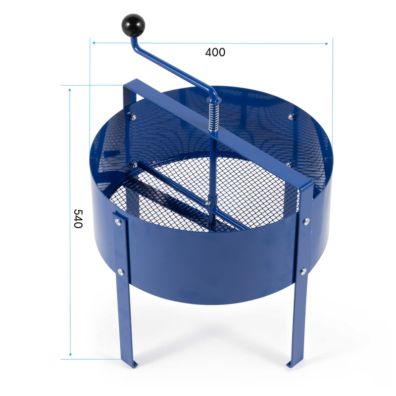 Dellonda DG261  Large Rotary Garden Sieve for Soil and Stones 16"
