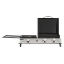 Dellonda DG276  3 Burner Stainless Steel Portable Gas Plancha/Grill 8.5kW