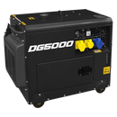 Sealey DG5000 5000W Generator 4-Stroke Engine 110/230V