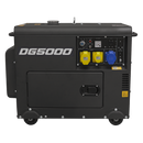 Sealey DG5000 5000W Generator 4-Stroke Engine 110/230V