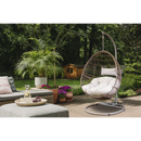 Dellonda DG60  Single Swinging Egg Chair with Cushion