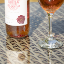 Dellonda DG65  Chester Rattan Wicker Round Outdoor Table with Tempered Glass Top