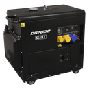 SEALEY DG7000 7000W Diesel Generator 4-Stroke Engine 110/230V