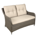 Dellonda DG70  Chester Rattan Wicker Outdoor 2-Seater Sofa