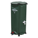 Dellonda DG8  Collapsible PVC Garden Water Butt with Zipped Lid & Drain Tap 100L