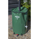 Dellonda DG9  Collapsible PVC Garden Water Butt with Zipped Lid & Drain Tap 250L