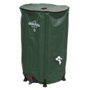 Dellonda DG9  Collapsible PVC Garden Water Butt with Zipped Lid & Drain Tap 250L