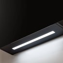 Baridi DH105  Angled Chimney Cooker Hood with Touch Controls & Carbon Filters 60cm - Black Glass