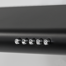 Baridi DH107  Visor Cooker Hood Extractor Fan 60cm - Black