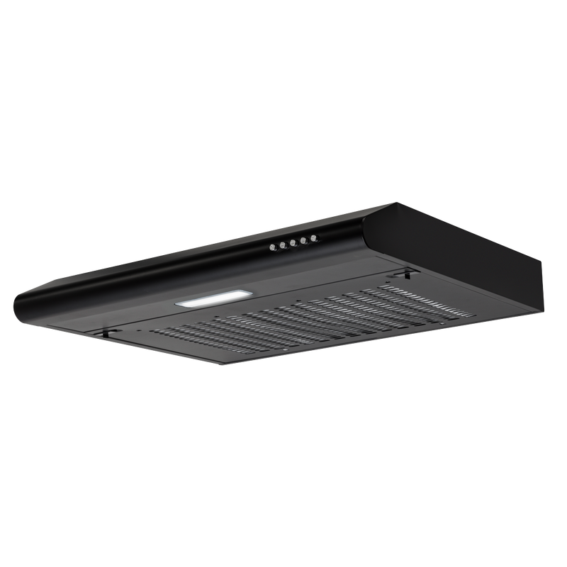 Baridi DH107  Visor Cooker Hood Extractor Fan 60cm - Black