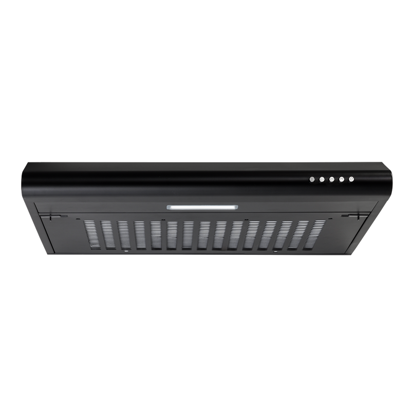 Baridi DH107  Visor Cooker Hood Extractor Fan 60cm - Black