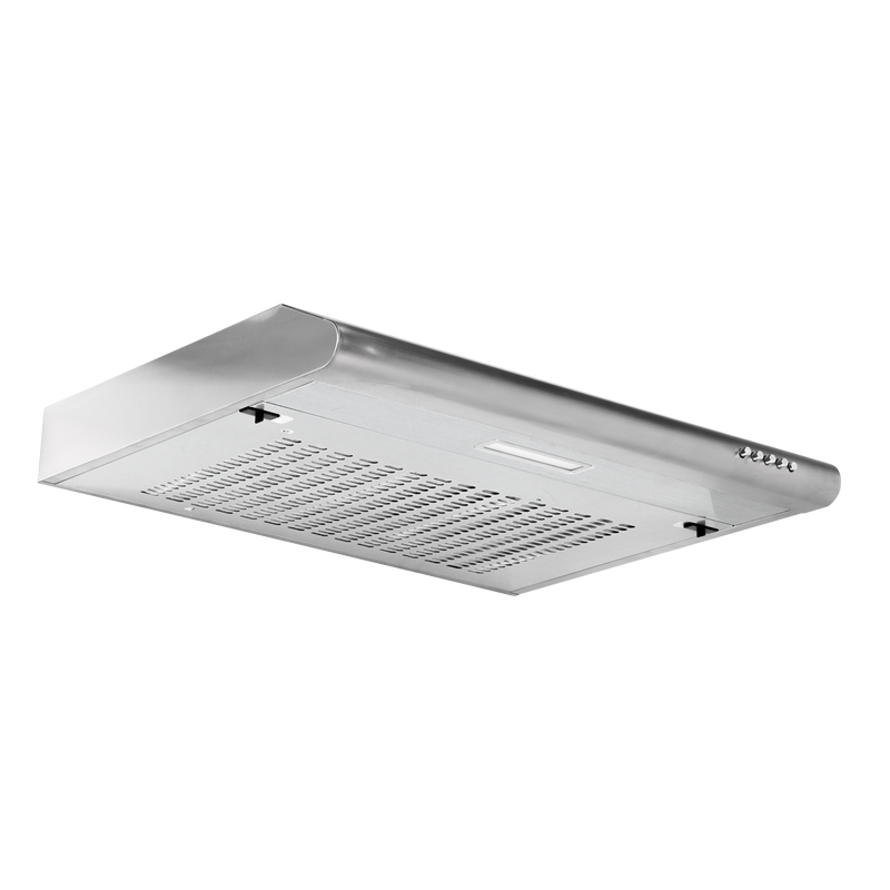 Baridi DH108  Visor Cooker Hood Extractor Fan 60cm - Stainless Steel