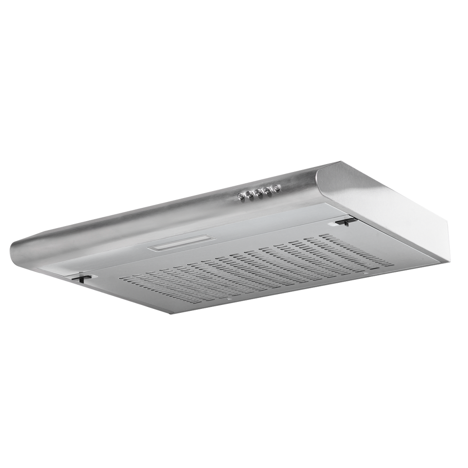 Baridi DH108  Visor Cooker Hood Extractor Fan 60cm - Stainless Steel