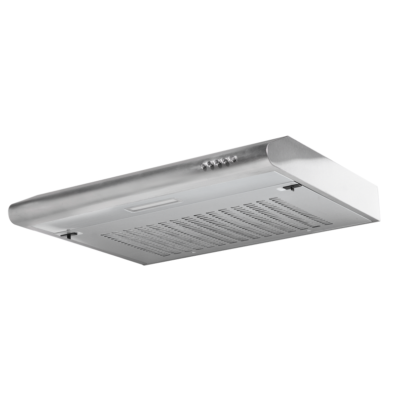 Baridi DH108  Visor Cooker Hood Extractor Fan 60cm - Stainless Steel