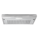 Baridi DH108  Visor Cooker Hood Extractor Fan 60cm - Stainless Steel