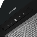 Baridi DH109  Square Island Cooker Hood 40cm - Black