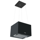 Baridi DH109  Square Island Cooker Hood 40cm - Black