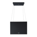 Baridi DH109  Square Island Cooker Hood 40cm - Black
