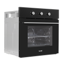 Baridi DH110  Built-In 5-Function Fan Assisted Oven with Timer 60cm, 55L Capacity - Black
